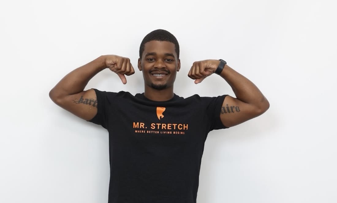 Deveon, founder of Mr. Stretch